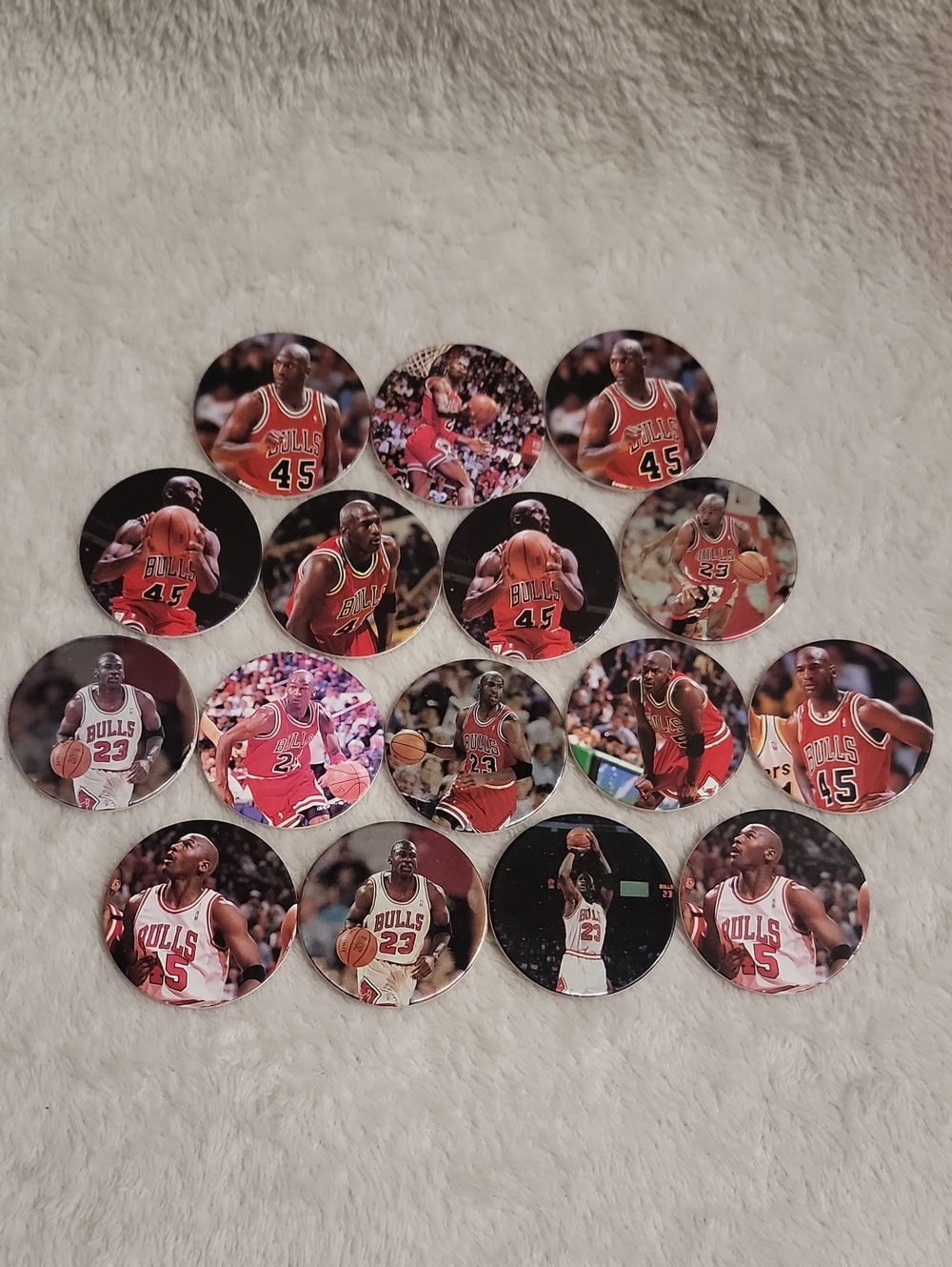 Vintage Michael Jordan Upper Deck basketball Pogs